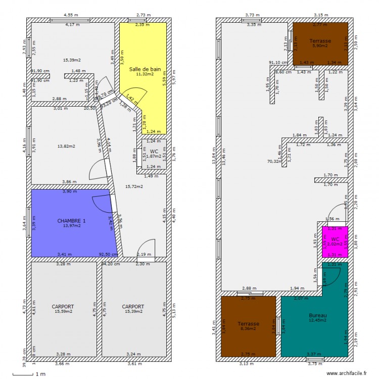 Maison2. Plan de 0 pièce et 0 m2