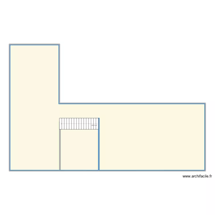Loft &eacute;tage. Plan de 