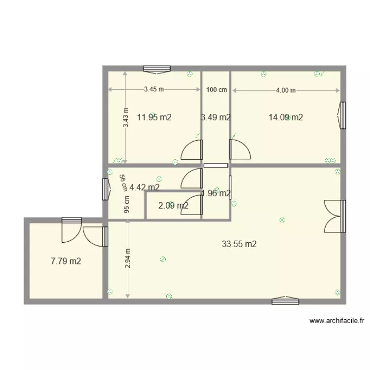 LUSSEAU Philippe. Plan de 