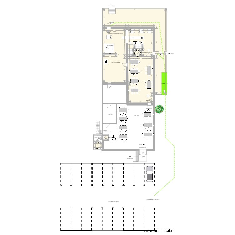 AQUATIK. Plan de 7 pièces et 252 m2