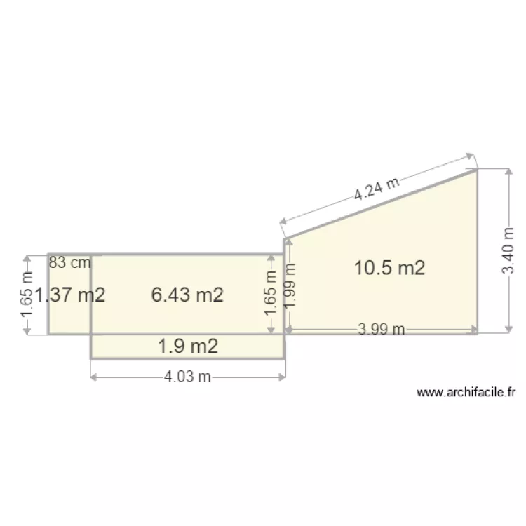 surface Bardage. Plan de surface Bardage. Plan de