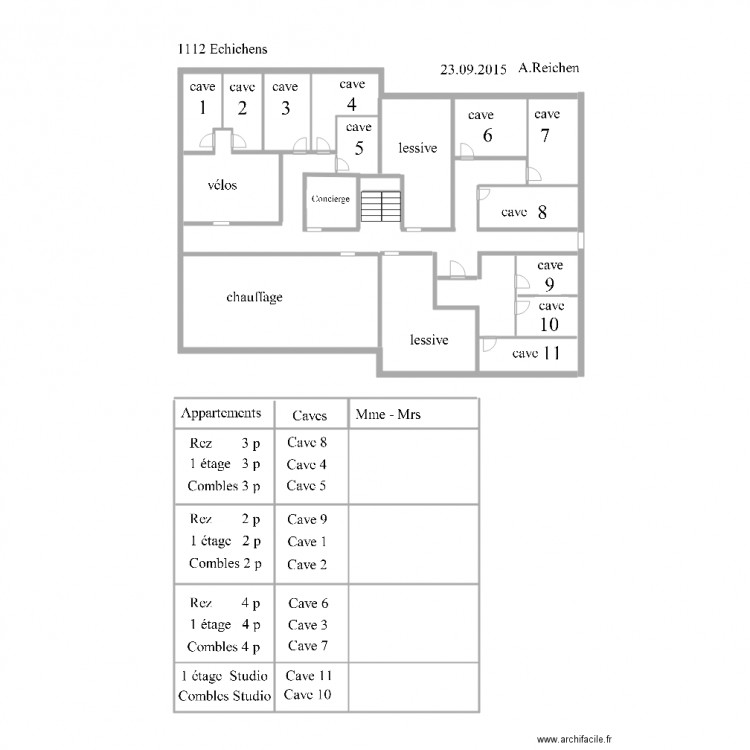 Rte du Village 48C 1. Plan de 0 pièce et 0 m2