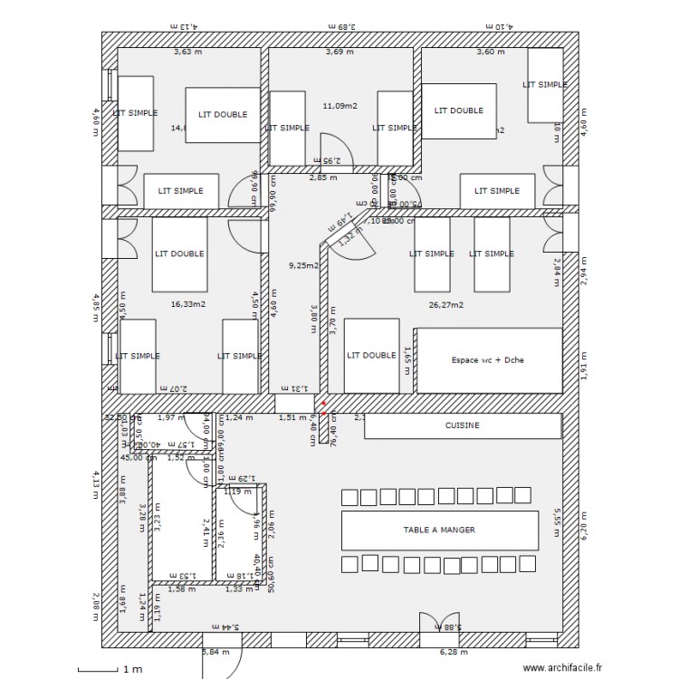 2 EME ETAGE 3. Plan de 0 pièce et 0 m2