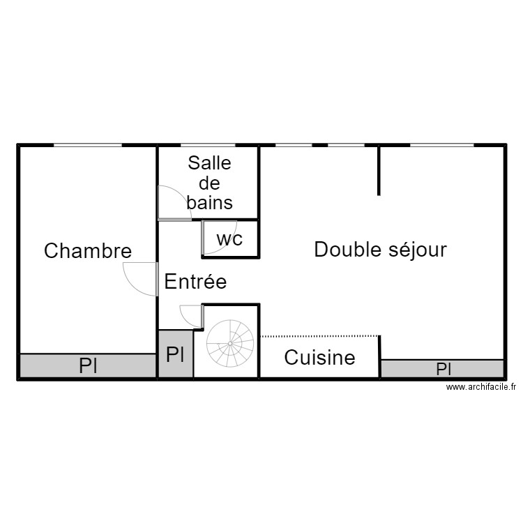 PLAN BOURROUX 2. Plan de 8 pièces et 341 m2