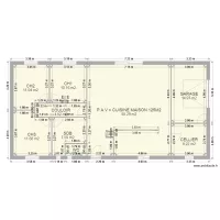 PLAN MAISON COTE 125M2