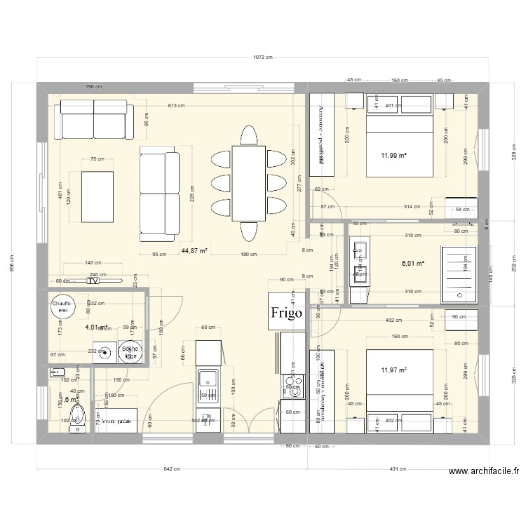 maison 2. Plan de 0 pièce et 0 m2
