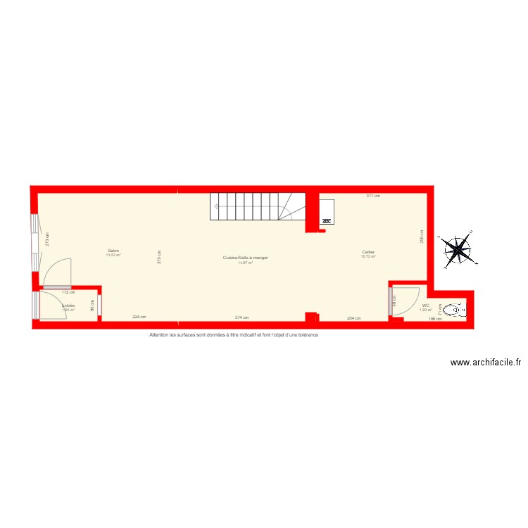 BI5125 RDC. Plan de 0 pièce et 0 m2