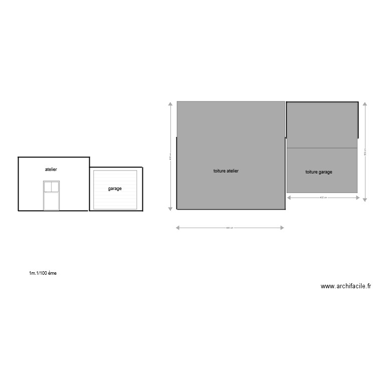 ruine. Plan de 0 pièce et 0 m2