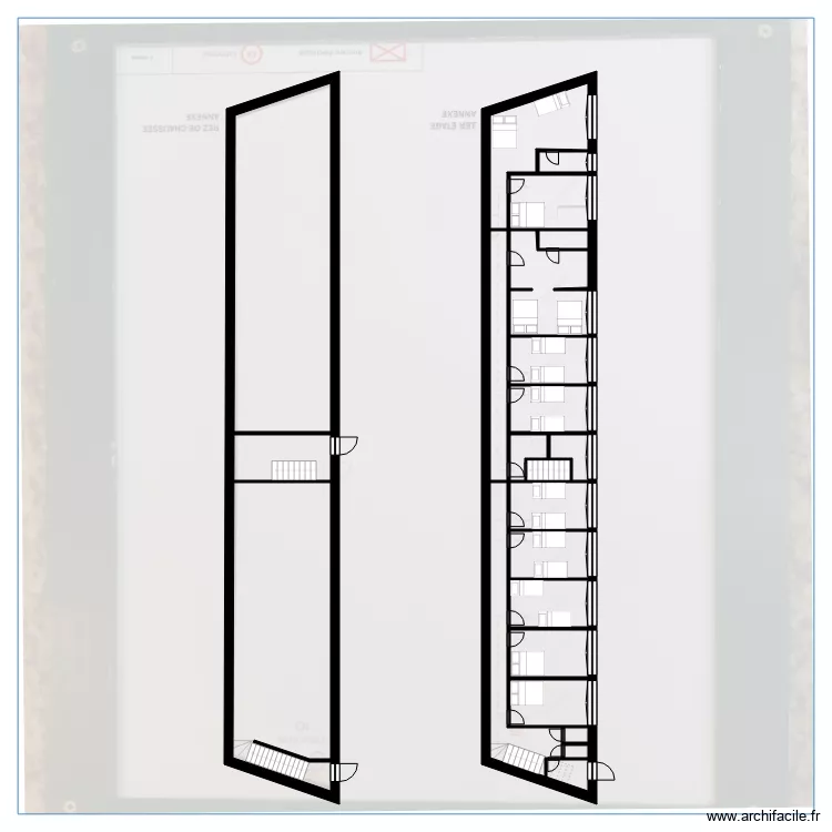 BATIMENT Annexe. Plan de BATIMENT Annexe. Plan de