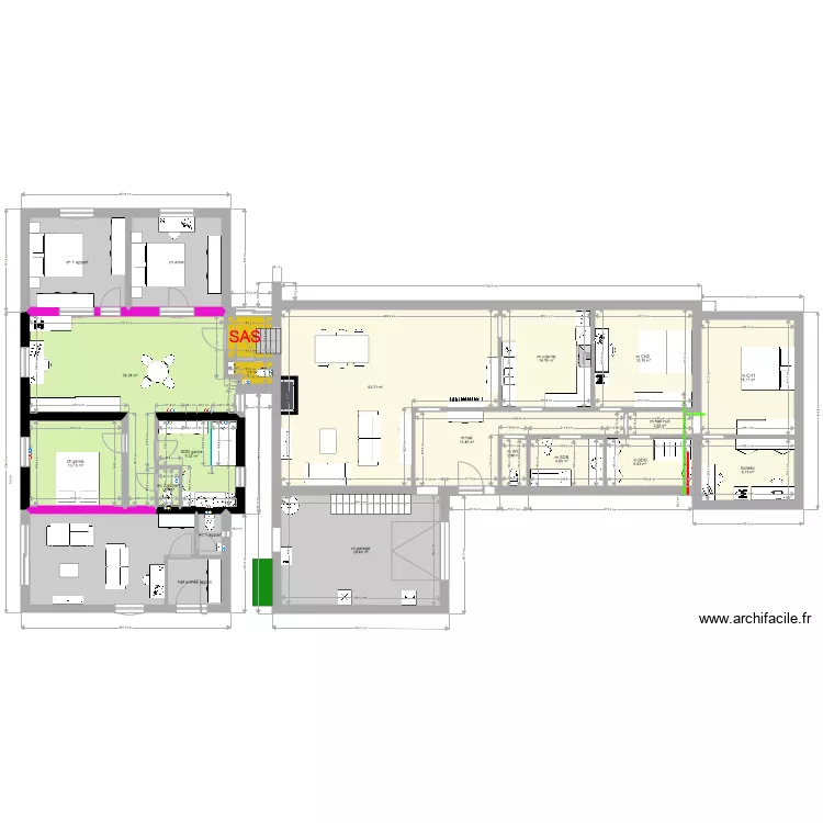   modif stade 1 annexe garde. Plan de 