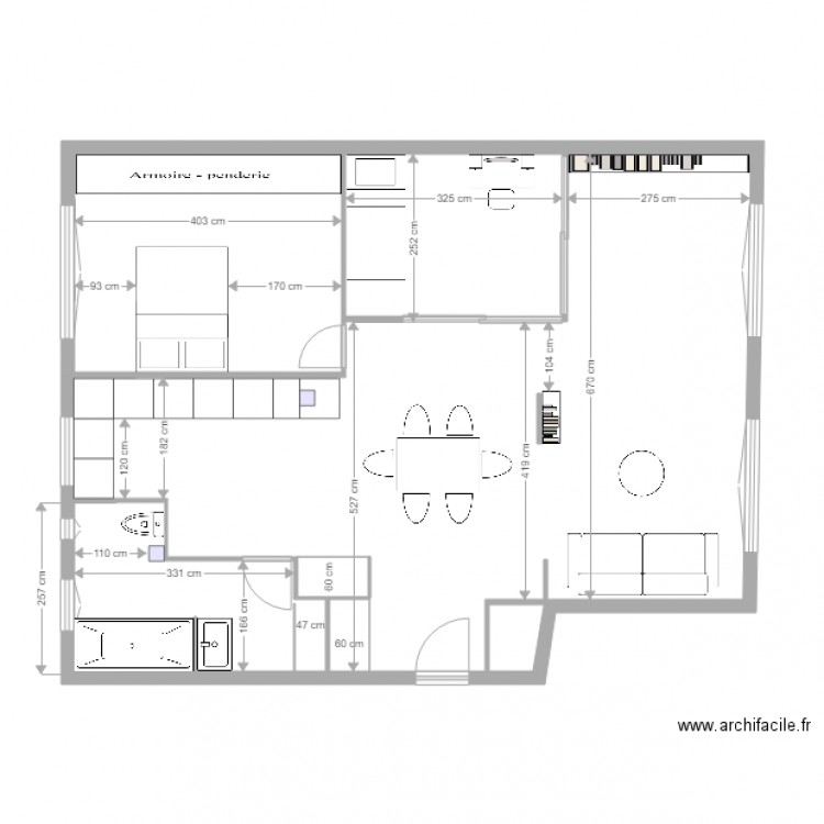 projet 1 carine renaudin 7 février. Plan de 0 pièce et 0 m2