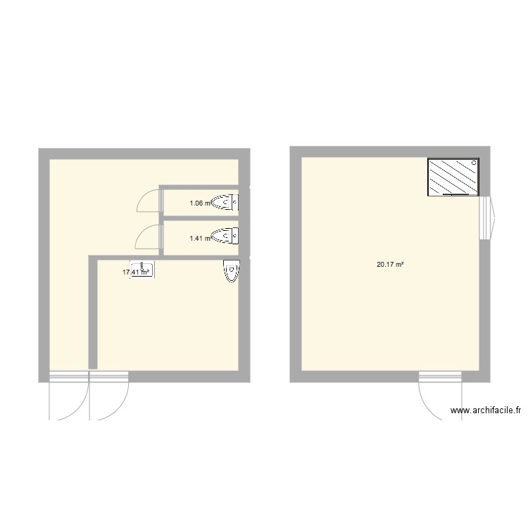 arc. Plan de 0 pièce et 0 m2