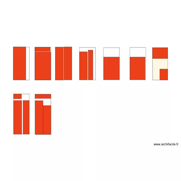 Panneau Piscine d&eacute;bit. Plan de 