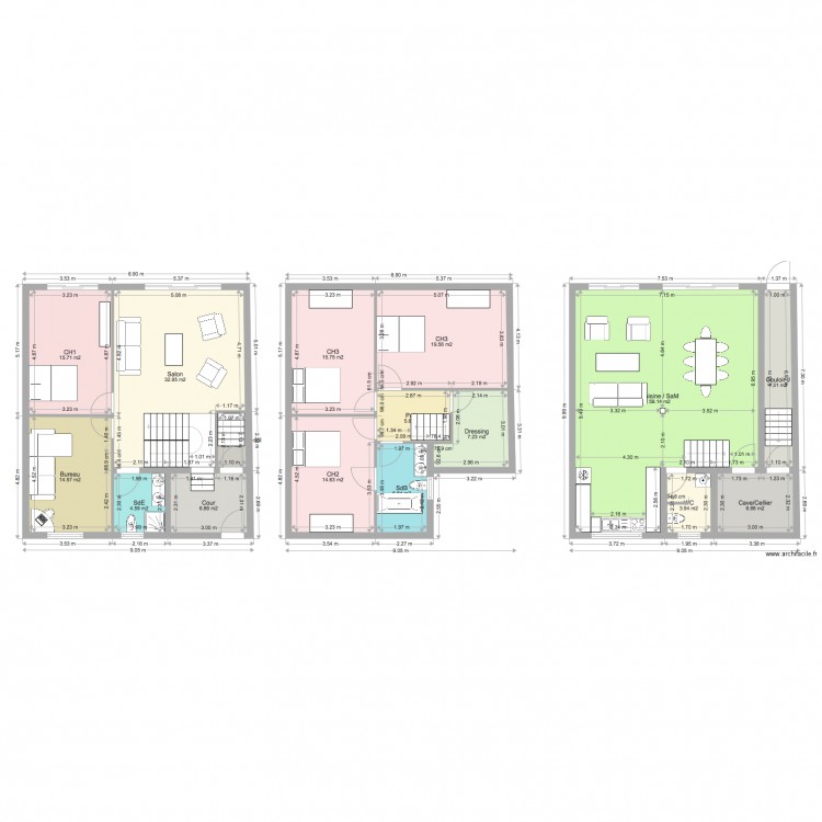 ROMUSTEPHV2. Plan de 0 pièce et 0 m2