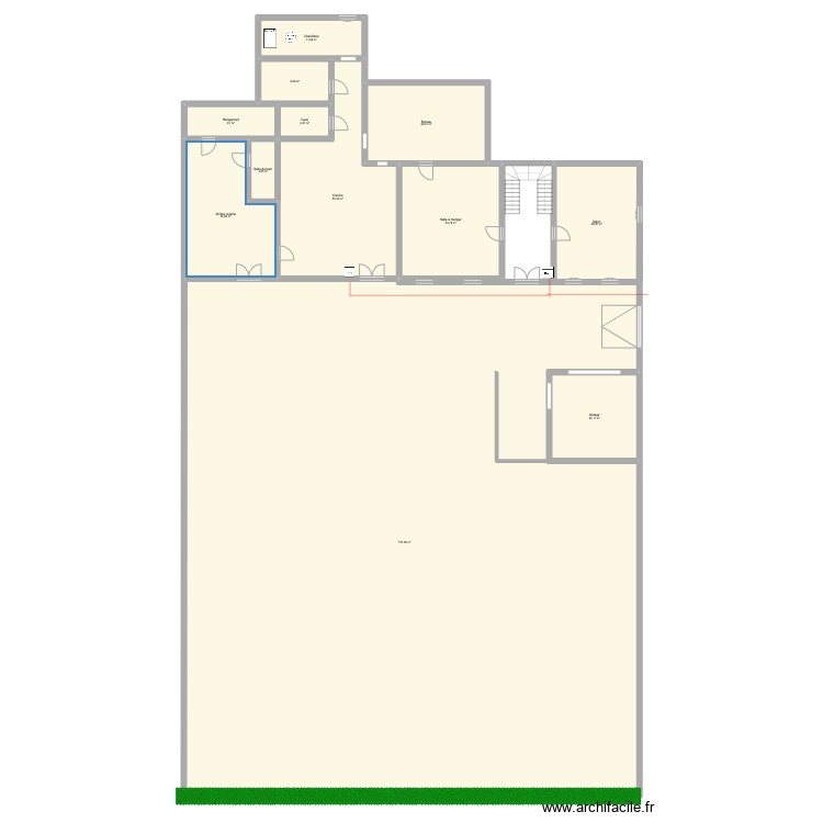 Maison Malvielle. Plan de 0 pièce et 0 m2