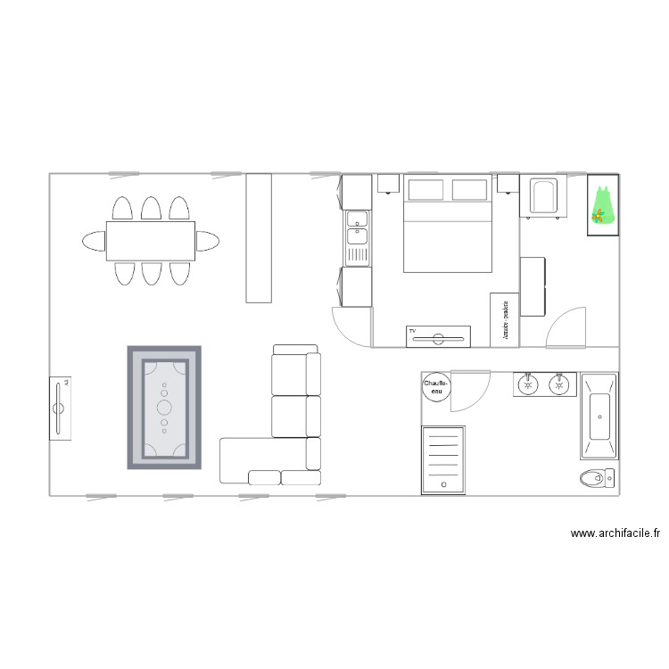 Appartement n 3 . Plan de 0 pièce et 0 m2