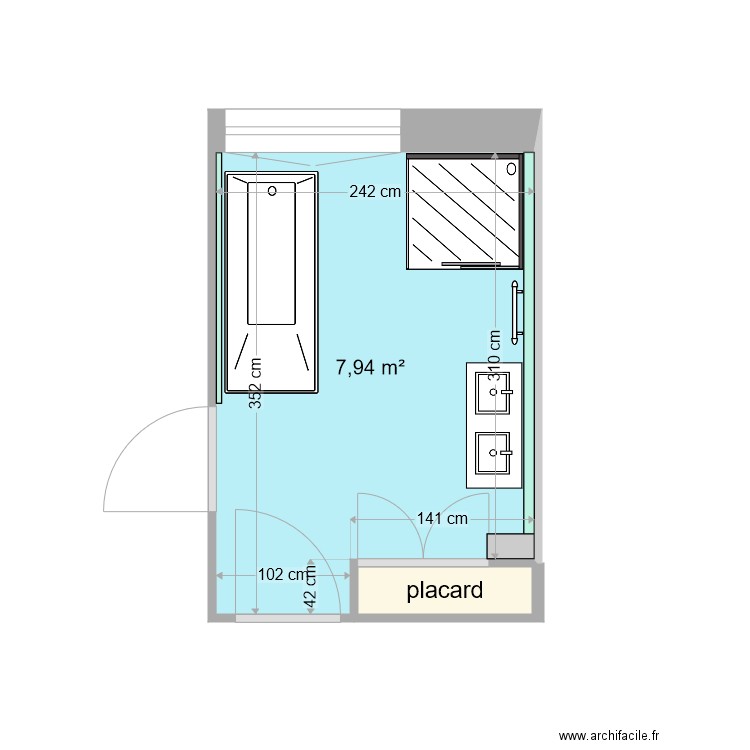 fgf. Plan de 0 pièce et 0 m2