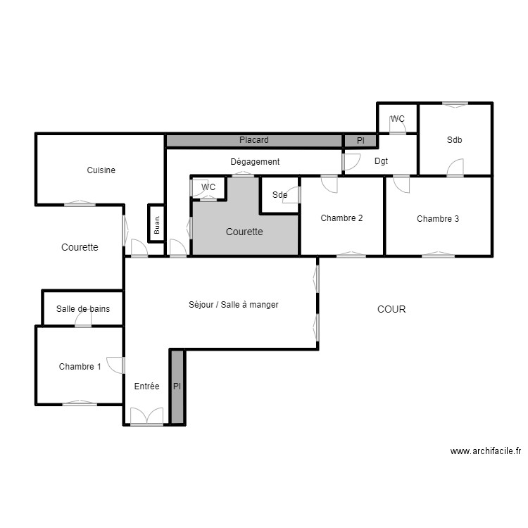 MARTIN KLEBER. Plan de 0 pièce et 0 m2
