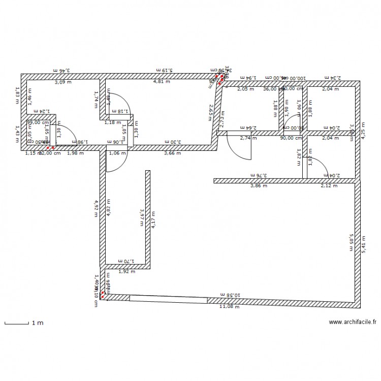 cuisine. Plan de 0 pièce et 0 m2