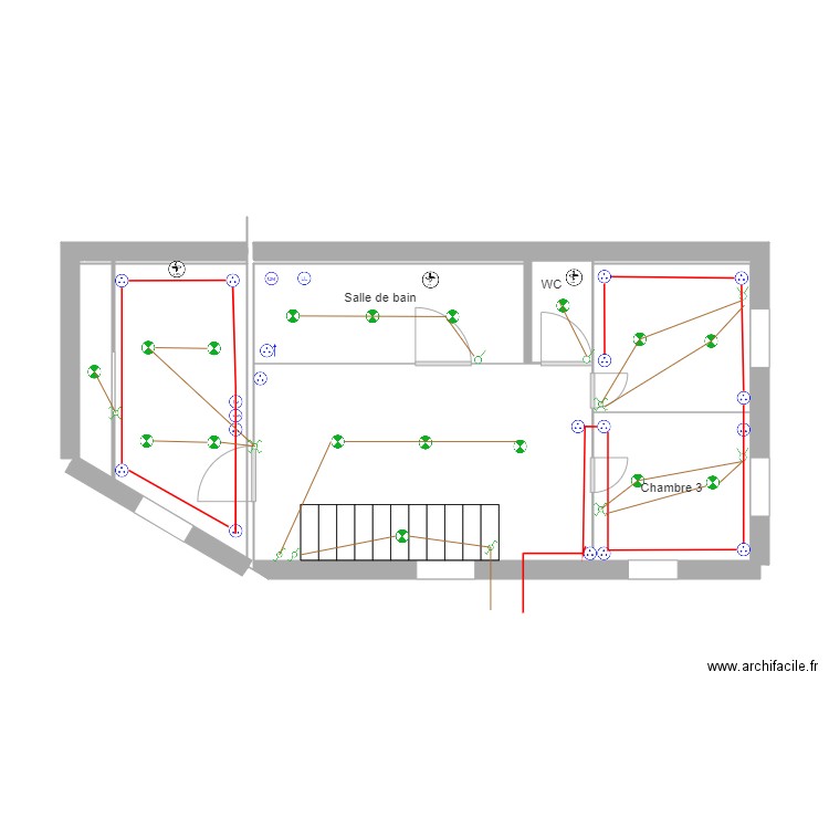 maison milan. Plan de 0 pièce et 0 m2