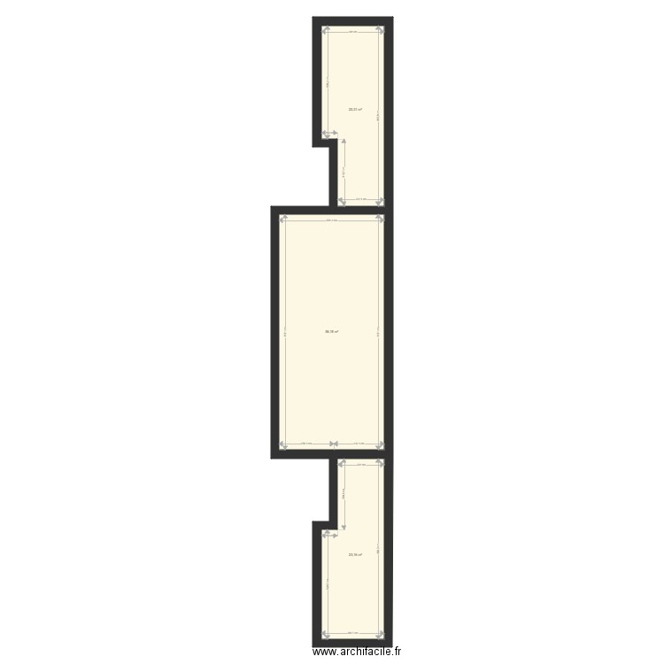 moustier. Plan de 0 pièce et 0 m2