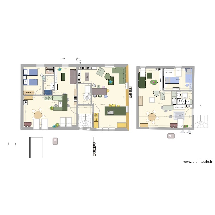 cuisine saskia. Plan de 0 pièce et 0 m2