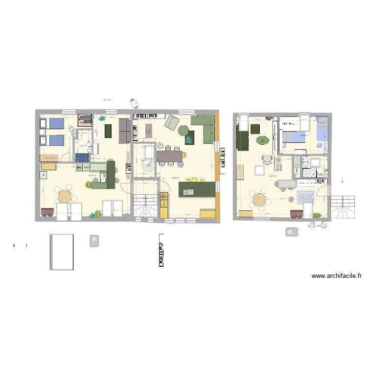 cuisine saskia. Plan de 