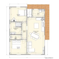 plan de maison F3