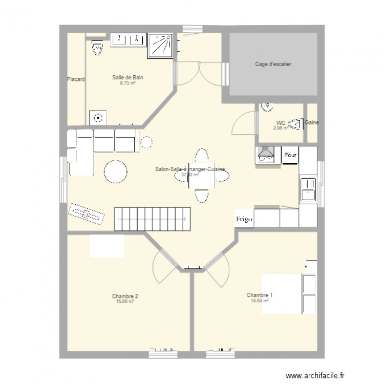 appart lutzelbourg. Plan de 0 pièce et 0 m2