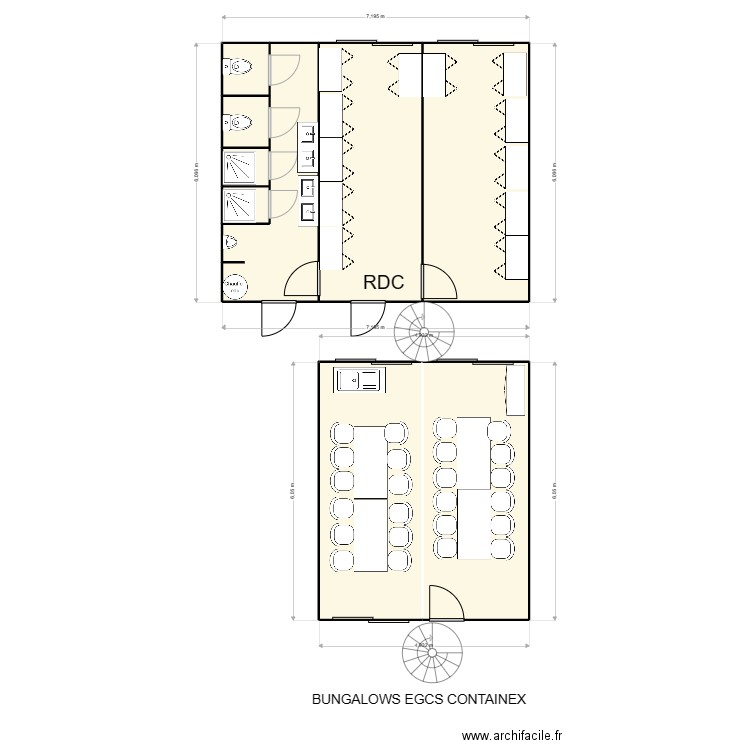 EGCS JONAGE MODIFIER 1. Plan de 0 pièce et 0 m2