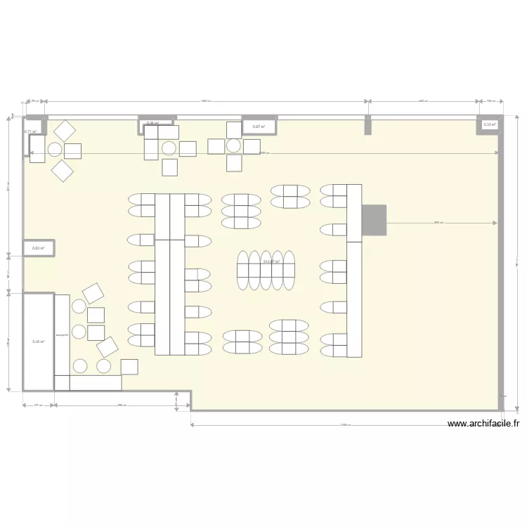 steack'n shake. Plan de 