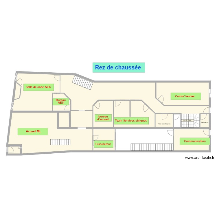 2021 11 22 av Ch de Gaulle Tarare. Plan de 0 pièce et 0 m2