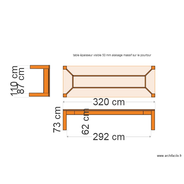 table Lugassy . Plan de 0 pièce et 0 m2