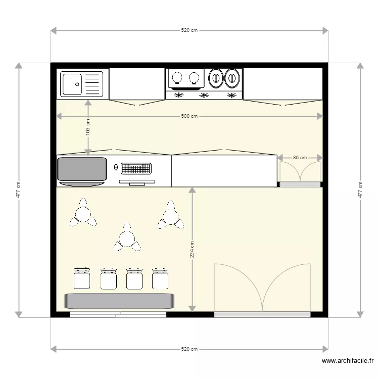 coffe shop 2. Plan de coffe shop 2. Plan de