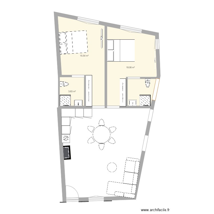 Saint  Paul Domi  1. Plan de 0 pièce et 0 m2