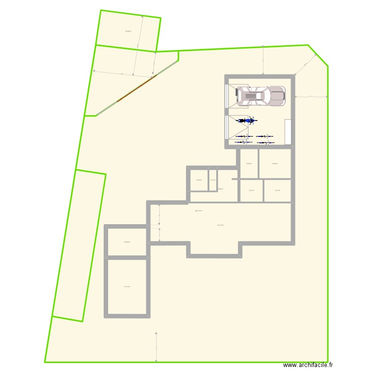 Unik home adapt plan 2. Plan de 13 pièces et 1016 m2