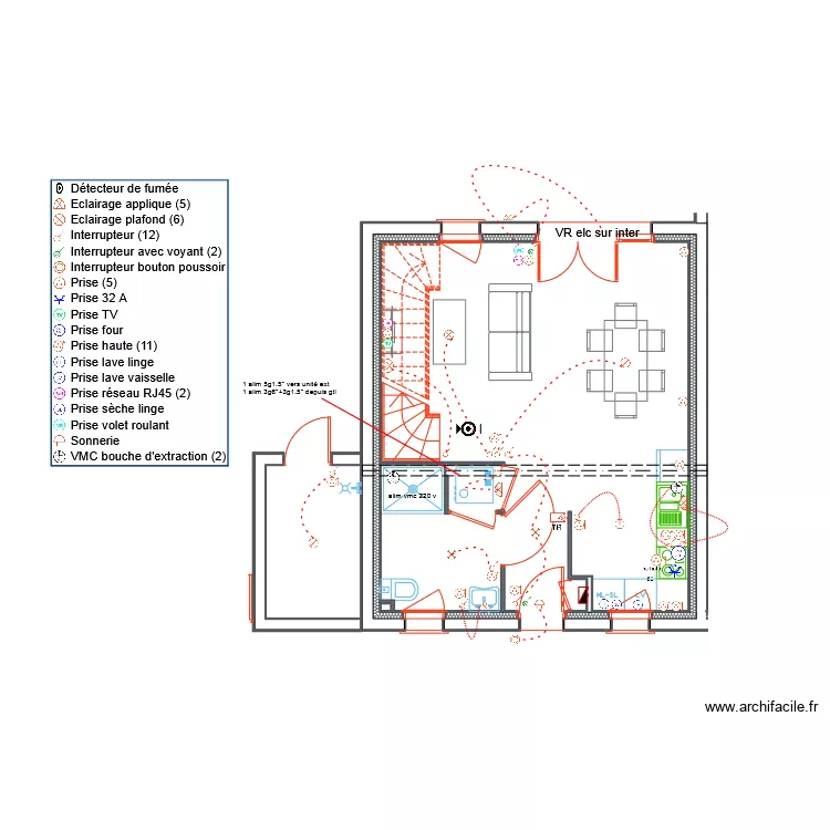 illettes LOT 37 logement 07 RDC. Plan de illettes LOT 37 logement 07 RDC. Plan de