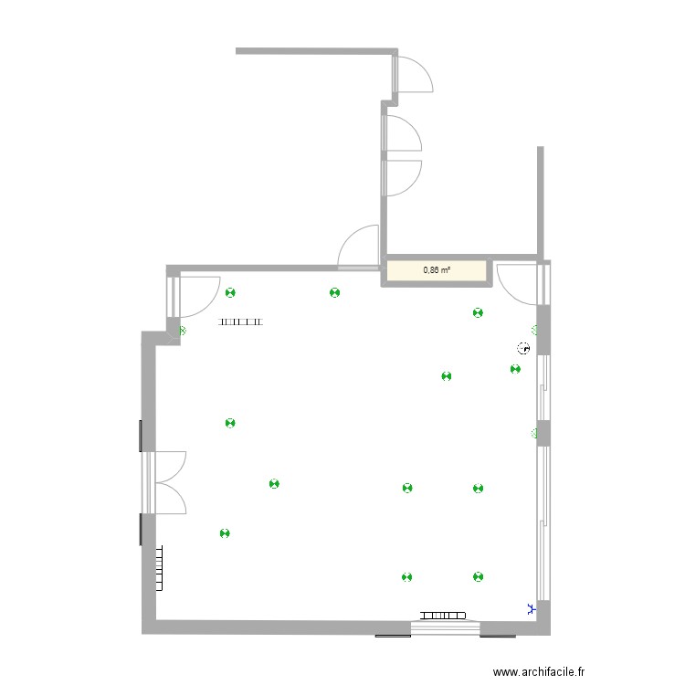Maison. Plan de 0 pièce et 0 m2