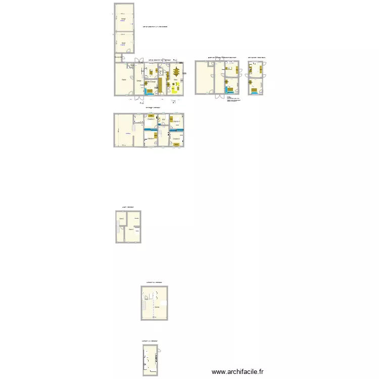 Plan Etat futur 1. Plan de 