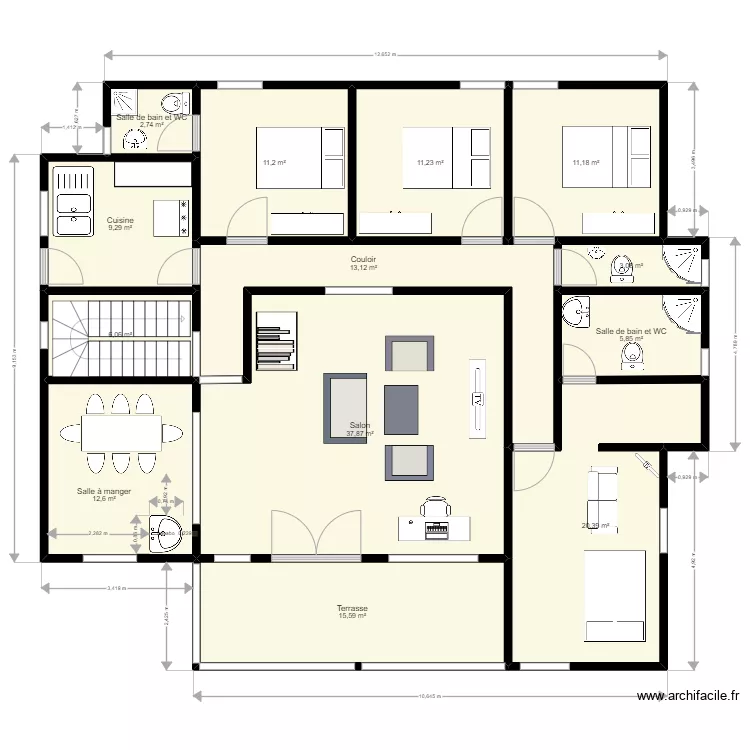 RDC. Plan de RDC. Plan de