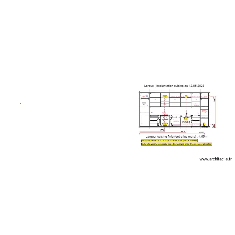 LEROUX plan cuisine 12.05.2023.. Plan de 