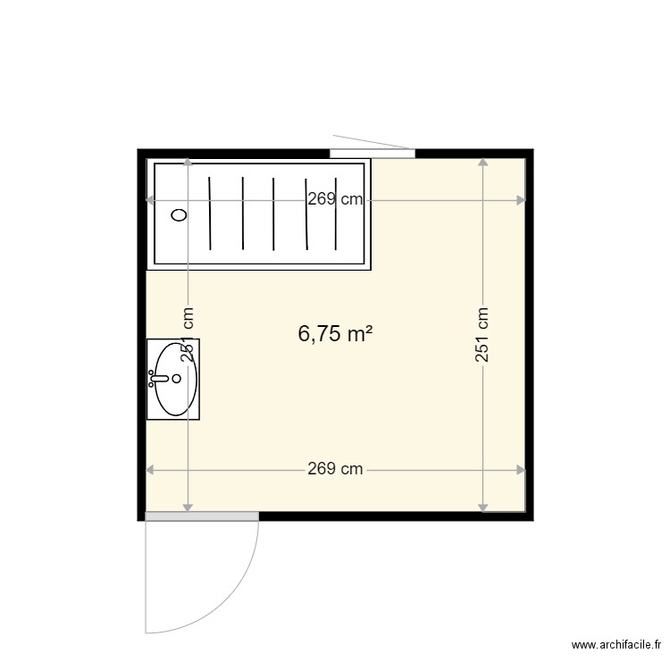 POT DOMINIQUE . Plan de 0 pièce et 0 m2