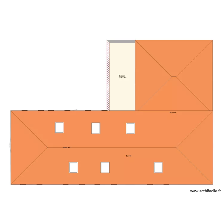 Bray dessus. Plan de 