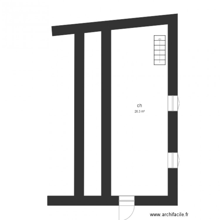 plan BROSSIER NOWACKI Montbrison. Plan de 0 pièce et 0 m2