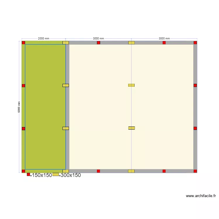 Щелкино Сваи. Plan de 