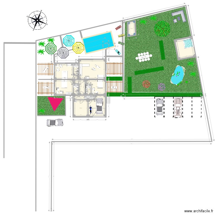Etage. Plan de 0 pièce et 0 m2