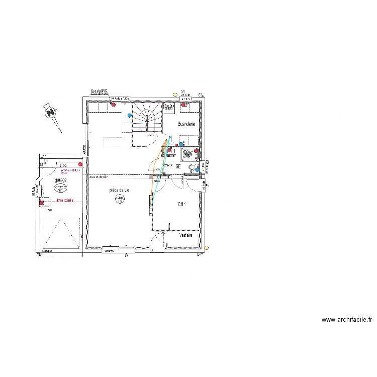 LEGARGE RDC RADIATEURS. Plan de 0 pièce et 0 m2