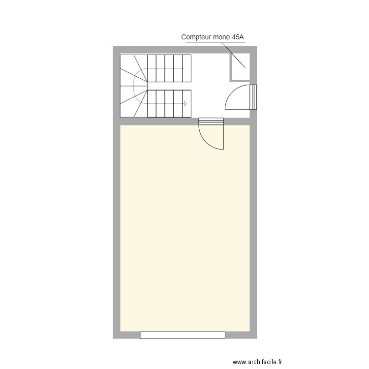 DELALANDE 1. Plan de 3 pièces et 31 m2