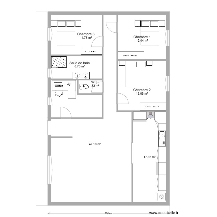 ébauche2jpf. Plan de 0 pièce et 0 m2