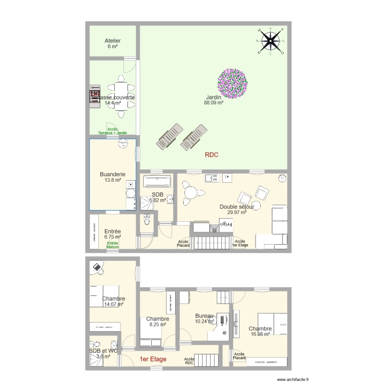 BERTOLLOTTI. Plan de 0 pièce et 0 m2